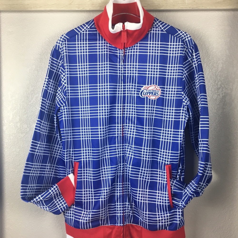 NBA Playoff team LA Clippers Warn Up Jacket